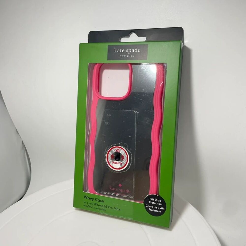 Kate Spade New York Wavy Case for iPhone 16 Pro Max - MagSafe Compatible